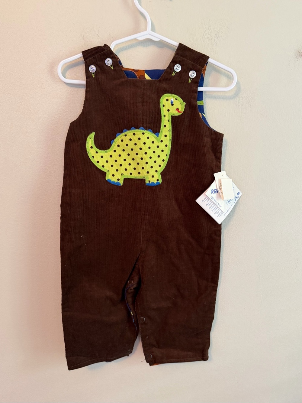 The Bailey Boys Reversible Dinosaur Jon Jon